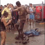 Doing The Worm With Extreme Dedication