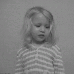 Just A Cute Little Girl About To Sneeze