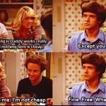 Lauren And Erick At It Again At The Dinner Table On That 70's Show