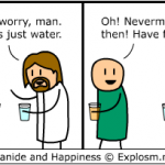 Jesus Is Always The Designated Drunk Driver In Comic By Explosm