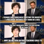 Joel Mchale On Teaching Girls How To Read