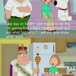 Peter Griffin Gets Respect From The Black Community On Family Guy