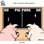 Pigs Can Play Video Games Fact By Qi.com