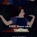Snow White Talking Trash To The Witch