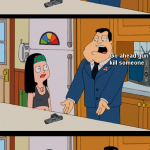 Stan & Haley Argue About Gun Control On American Dad