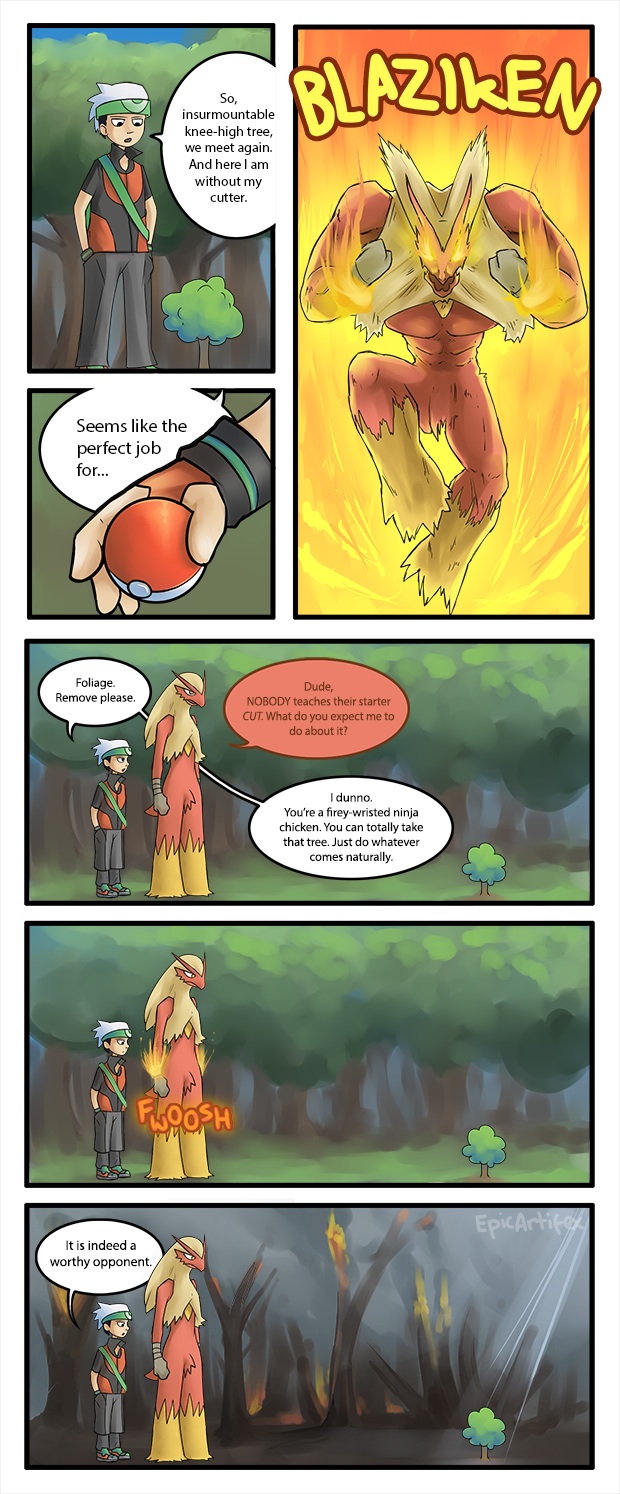 Pokemon-Trainer-Asks-Blaziken-To-Cut-Down-This-Tree-In-Their-Path-In-Comic-By-Epic-Artifex.jpg