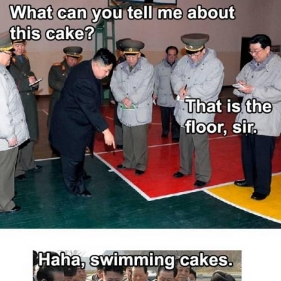 Kim Jong-Un Meme On Is This Cake