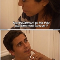 Scott Disick Trolls Kourtney On Keeping Up With The Kardashians Meme Quote